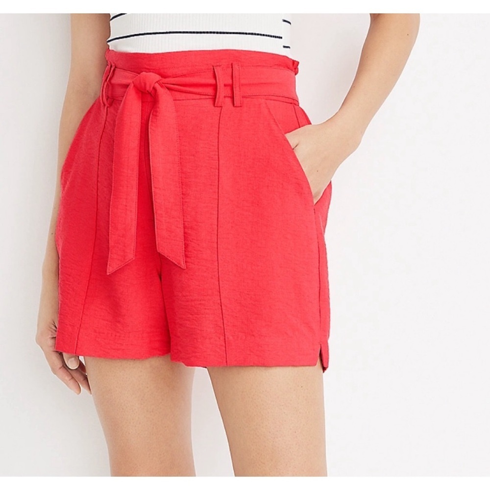 Maurice’s High Rise Tie Waist Crepe 5in Short
